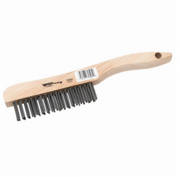 Image of item: WIRE BRUSH CARBON   SHOE HANDLE 4x16 ROW